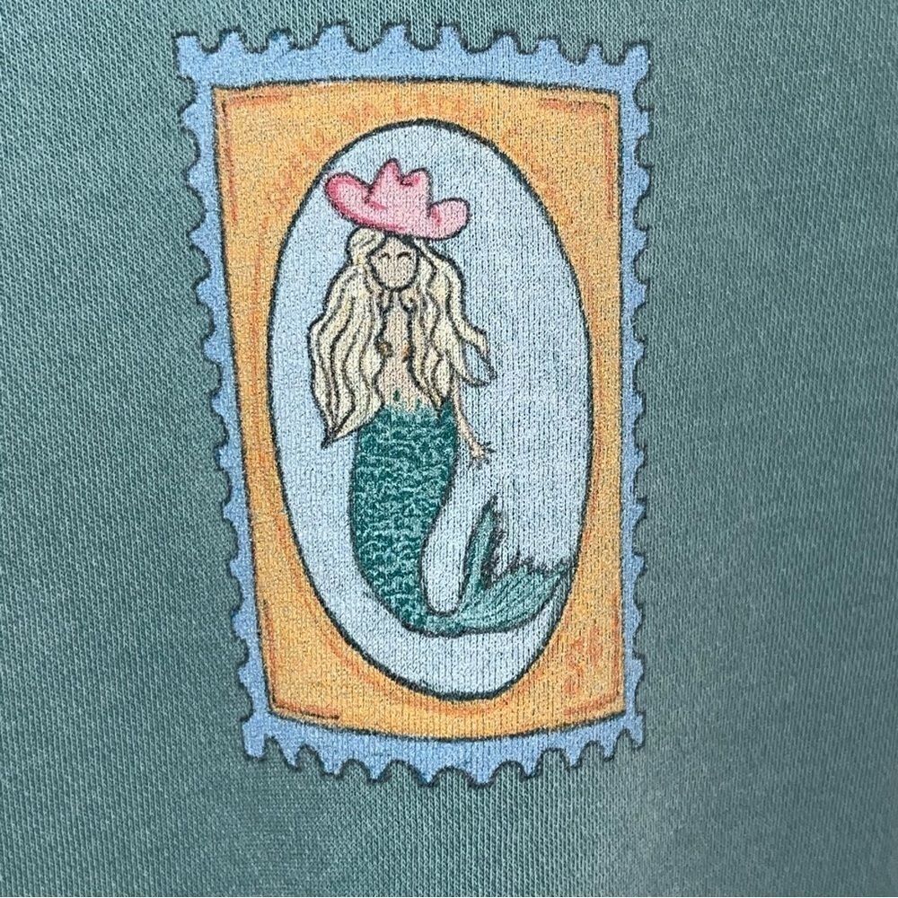 Mermaid Cowgirl Sweatshirt - Picture 4 of 6